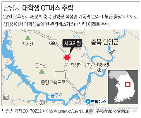 "기우뚱하더니 쿵쿵, 2바퀴반 굴러" 추락버스 아찔했던 순간 - 2