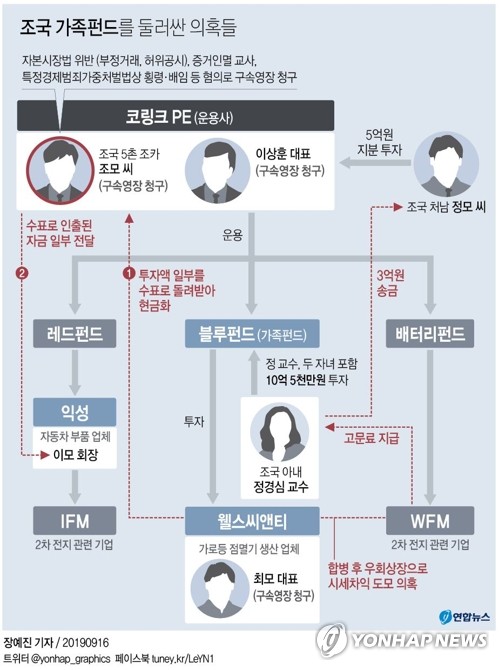 '조국 가족펀드 의혹' 5촌조카 오늘 구속 여부 결정 - 2