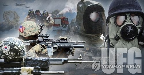 An image signifying Ulchi Freedom Guardian (UFG), an annual joint military training exercise by South Korea and the United States. (Yonhap)
