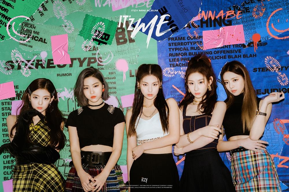 An image of girl band ITZY, provided by JYP Entertainment (PHOTO NOT FOR SALE) (Yonhap)