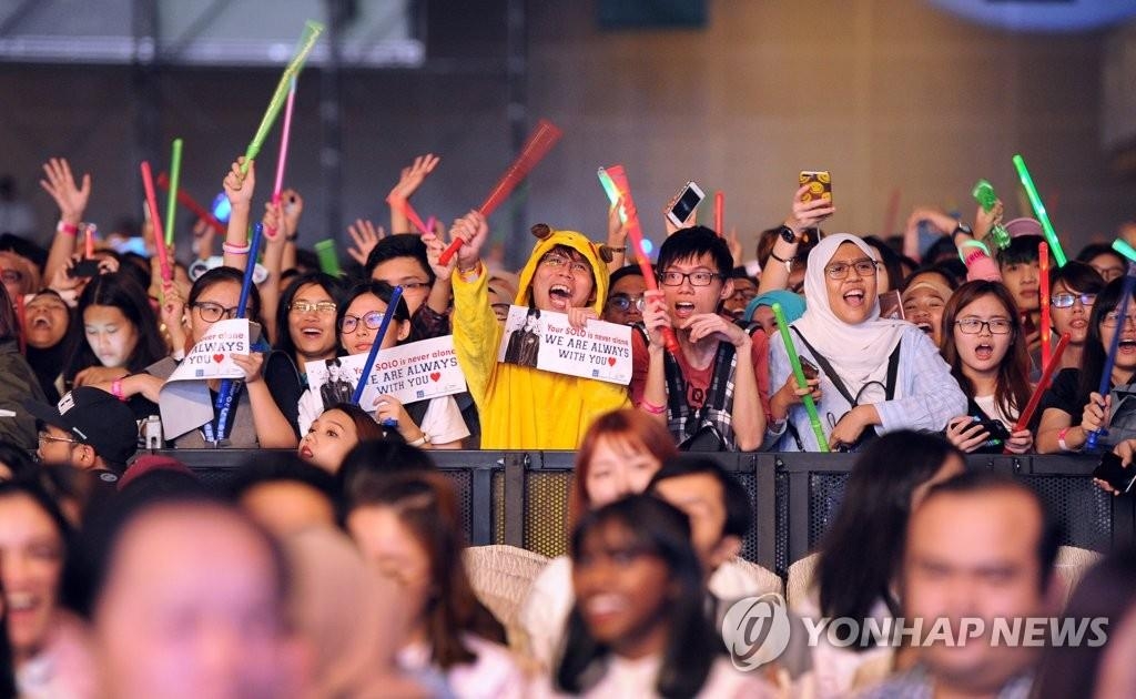 ソウル市が５月にマレーシアで開催した韓流コンサート（資料写真）＝（聯合ニュース）