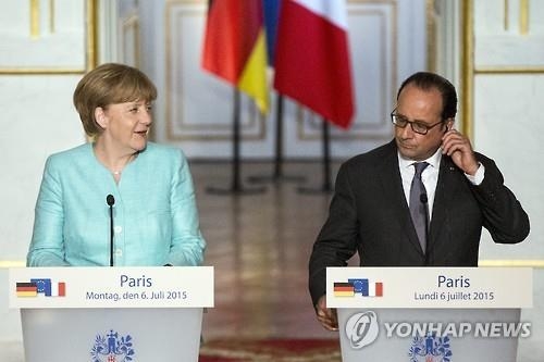 獨佛 정상, 그리스에 "협상문 열려 있다…믿을 만한 제안해야"(종합) - 2