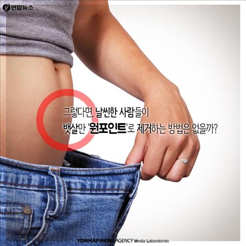 <카드뉴스> 날씬 올챙이배 vs 비만 잘룩 허리 - 6