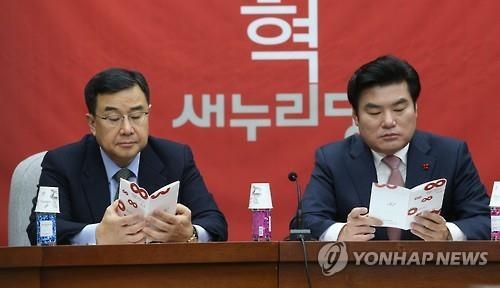 與 지도부 '핵무장론' 공론화…정부 '한반도 비핵화' 유지(종합2보) - 2