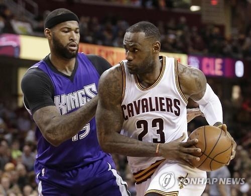 -NBA- '제임스 트리플더블' 클리블랜드, 새크라멘토 대파(종합) - 2