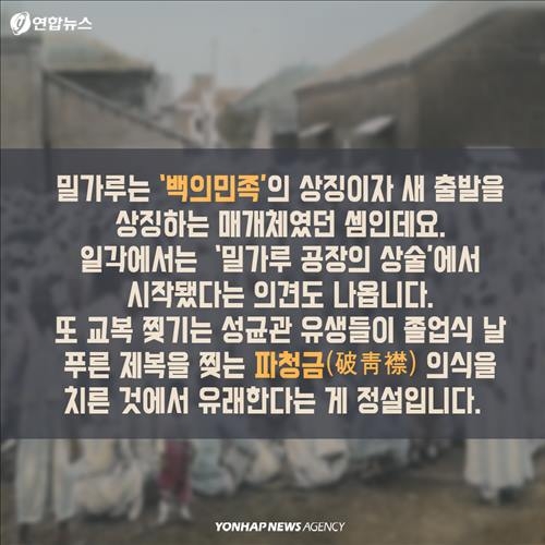 <카드뉴스> '밀가루 졸업식'의 아픈 역사 - 10