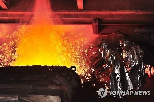 지난해 한국 조강생산량 세계 6위…한단계 하락 - 2