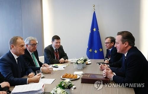 EU 정상회의, '브렉시트' 저지 협상 난항(종합) - 2