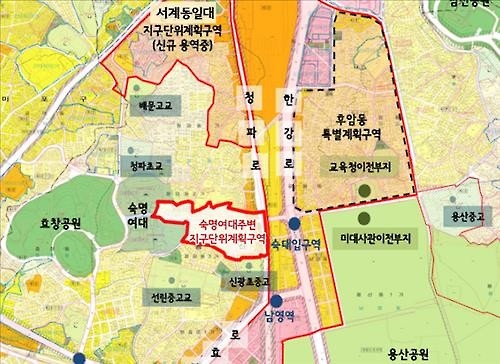 낙후한 숙명여대 주변 교육·문화·주거 결합공간으로 - 2