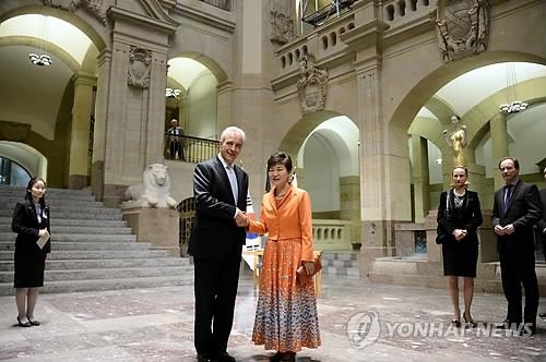 朴대통령, 독일 연방상원의장 접견…창조경제 논의 - 2