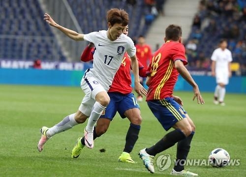 <한·체코축구> 이재성 "체코전에서는 즐거움 선사할 것" - 2
