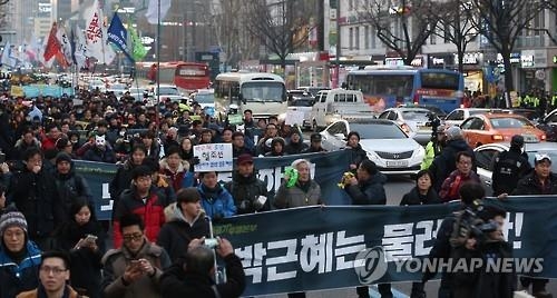 오늘 서울 도심서 진보단체 대규모 집회…교통혼잡 우려 - 2