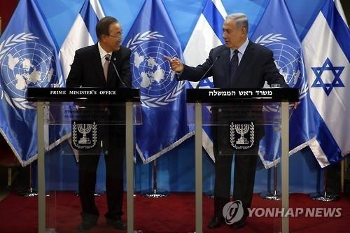 반기문, 임기 마지막 이-팔 방문…"평화정착 위해 최선 다할 것"(종합) - 3