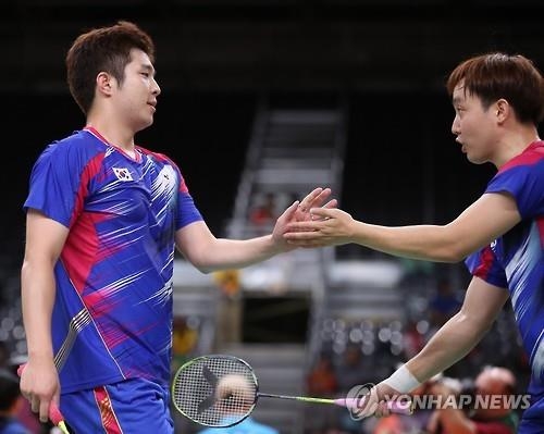 -올림픽-<배드민턴> '기사회생' 김사랑·김기정 조 1위로 8강 - 2