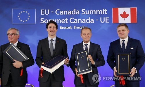 캐나다-EU CETA 서명