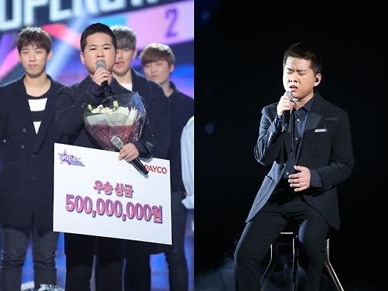 '슈퍼스타K 2016'에서 최종 우승한 김영근