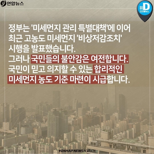 <카드뉴스> 밖은 뿌연데도 '보통' 수준이라는 미세먼지 - 12