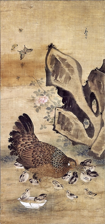조선 후기 화가 변상벽의 닭 그림, 국립중앙박물관 소장 (사진제공=국립민속박물관)