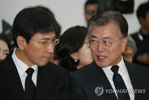 文, '安방'에서 '안희정 껴안기'…중원서 '대세론' 확산(종합2보) - 1