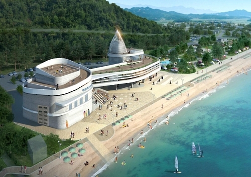 울주 해양레포츠센터 조감도