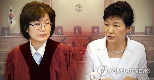 헌재 '탄핵심판의 날' 진행은?…이정미·강일원 결정문 낭독 - 1