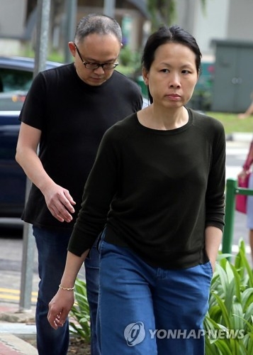 가정부 굶긴 혐의로 징역형 받은 싱가포르 부부[AFP=연합뉴스]