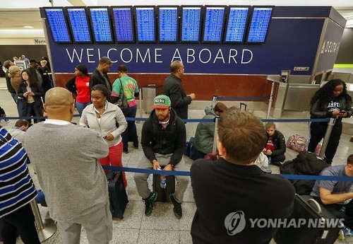 무더기 결항 사태 빚은 델타항공