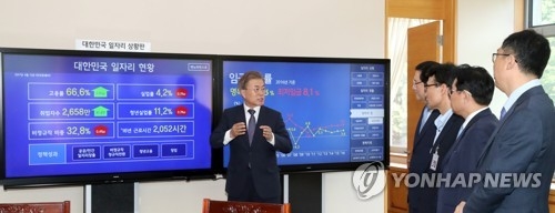 일자리 직접 챙기는 문 대통령
