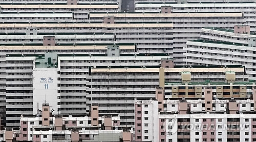 서울 강남구 은마아파트 (연합뉴스 자료 사진)