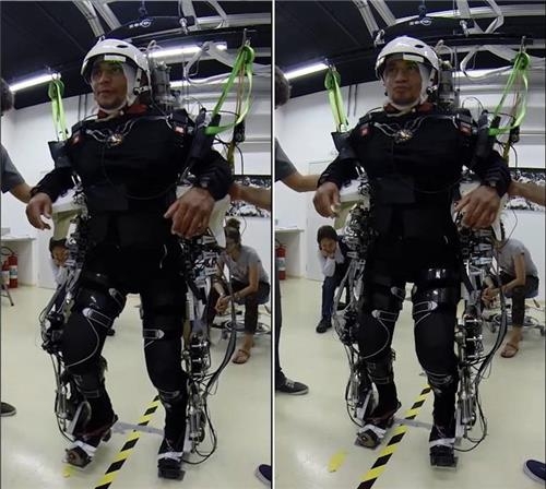 가상현실(VR)과 로봇 골격 활용한 '뇌-기계 접속기술'로