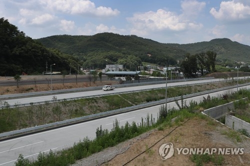 개통 앞둔 구리∼포천 고속도로