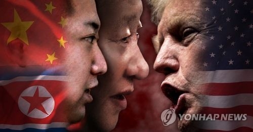 트럼프 정부, 대북-대중 투트랙 압박 (PG) [제작 최자윤]