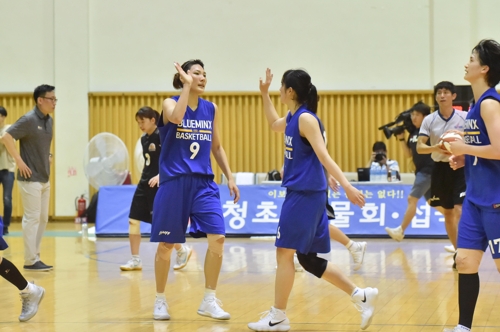 삼성생명, 신한은행 상대로 박신자컵 첫 승