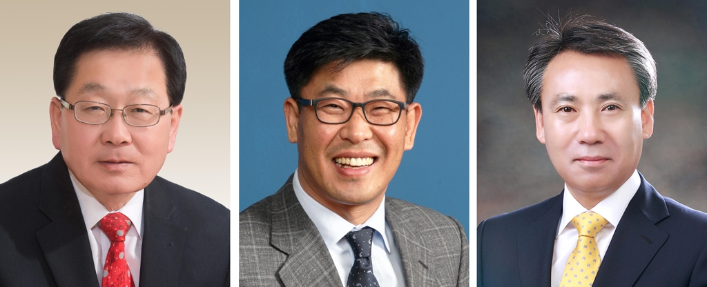왼쪽부터 서형달·오인철·홍재표 충남도의원