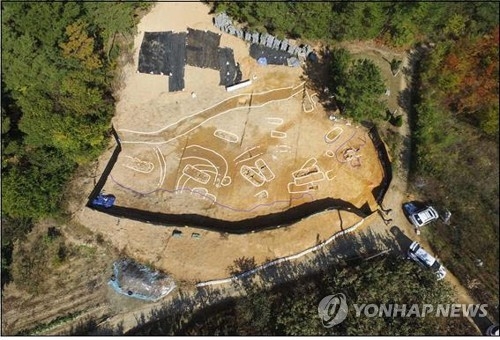 비화가야 목곽묘 확인된 창녕 소장미마을 고분군