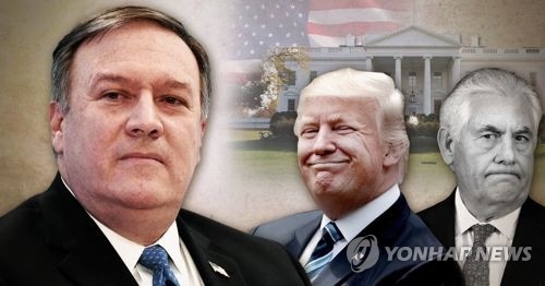 국무장관 내정된 폼페이오(좌)