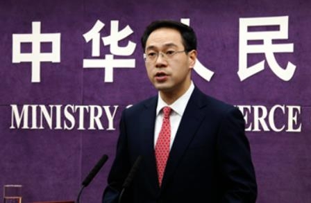 가오펑 중국 상무부 대변인 