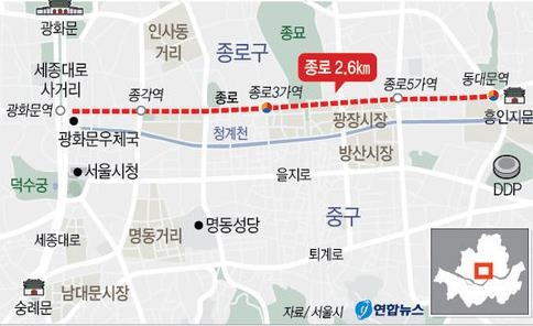 종로 자전거전용차로