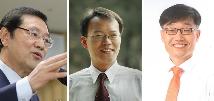 더불어민주당 이용섭, 정의당 나경채, 민중당 윤민호 광주시장 예비후보들