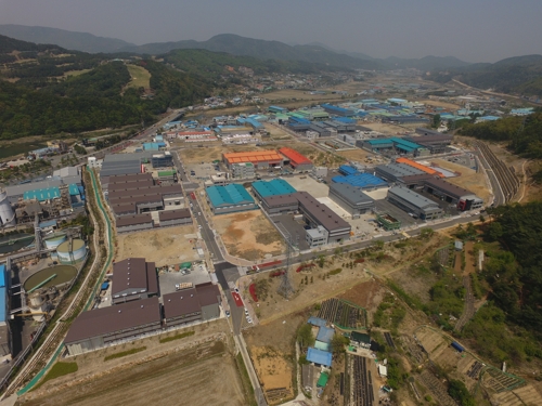 양산 용당일반산업단지 전경