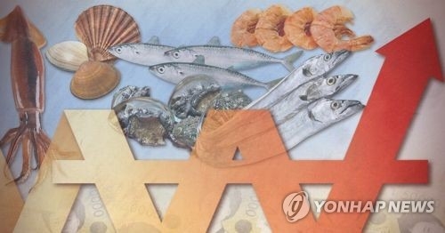 수산물 물가·가격 상승 (PG)