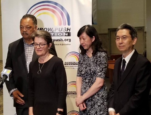잭슨 목사, 시카고 한인교회서 북미정상회담 성공 축원