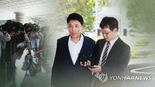 `채용비리 혐의' 함영주 하나은행장 "회장 지시 없었다"(CG)