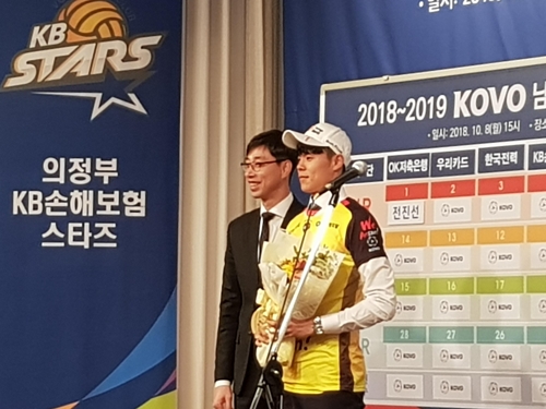 전진선, 전체 1순위로 OK저축은행 지명