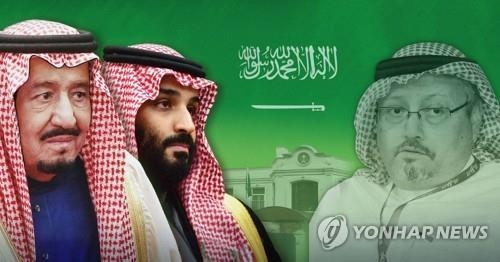 사우디 국왕·왕세자와 언론인 자말 카슈끄지