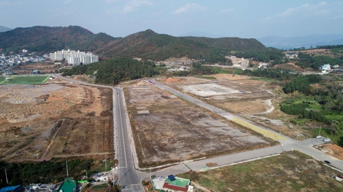 여수 상포지구 전경