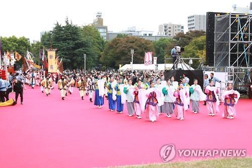 2015년 오사카 '사천왕사 왔소' 행사