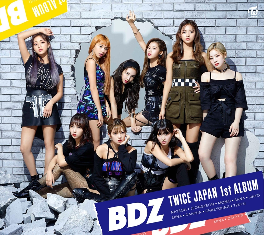 트와이스 일본 정규앨범 'BDZ' 재킷