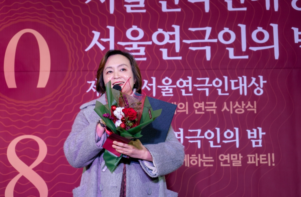 극단 민예의 이혜연 대표
