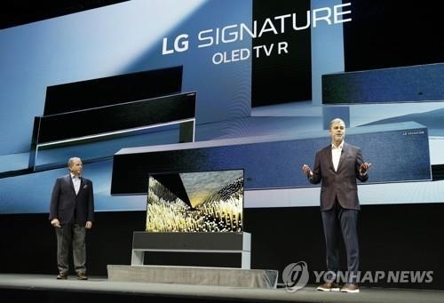 LG전자, CES서 롤러블 올레드TV 공개